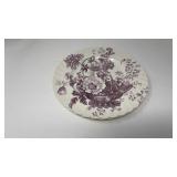 CHARLOTTE STAFFORDSHIRE 2 PLATES CLARICE CLIFF