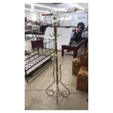 6FT BRASS HALL TREE