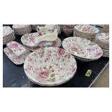 ROSE CHINTZ BY JOHNSON BROS DISH SET
