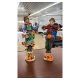PAIR OF LENOX HARVEST SWEETHEART FIGURALS