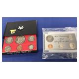 2 US PROOF SETS 1977, & SF VARIOUS YEARS