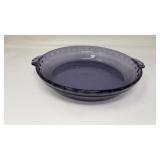 VNTG. PYREX PURPLE GLASS PIE PLATE