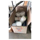 BOX LOT OF ASST KITCHENWARE