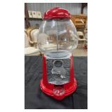 TABLE TOP GLASS & METAL GUMBALL MACHINE