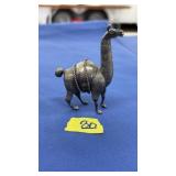 MEXICAN STERLING LLAMA FIGURAL
