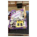 LRG TRAY OF JEWELRY MAKING SUPPLIES