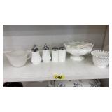 COLL OF MILK GLASS