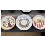 3 VINTAGE PIE PLATES