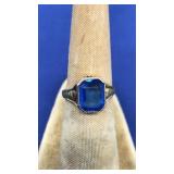 10K YG & SEMI PRECIOUS STONE