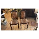 SET OF ANTIQUE CARVED SIDE CHAIRS, BELGIUM