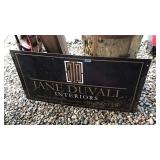 METAL ADVERTISTING SIGN