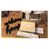 DECORATIVE STORAGE  BOX WITH DECOR