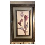 FRAMED FLORAL WALL ART