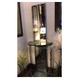 MODERN MIRRORED HALL TREE BY J MEHRINGER