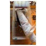 TOTE OF ASST. FABRIC