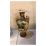 ORNATE HANDPAINTED VASE