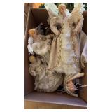 BOX OF ASST ANGEL TREE TOPPERS