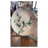 LRG ORIENTAL PLATTER ON STAND