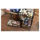 LRG COLL OF ACRYLIC PAINTS