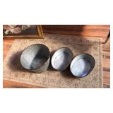 GALVANIZED BUCKET & 2 PLANTER BOXES