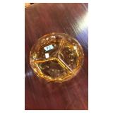 MERRIGOLD DIVIDED GLASS DISH