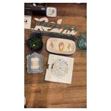 BOX LOT OF ASST DECOR