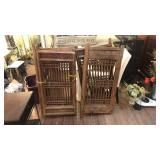 2 SETS OF ANTIQUE CHINESE WINDOW SHUTTERS