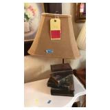 DECORATIVE BOOK TABLE LAMP