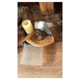 HURRICAN SHADES, CANDLES, ETC