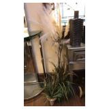 2 FAUX FLORAL ARRANGEMENTS