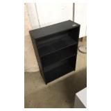 BLACK 4 TIER BOOK SHELF