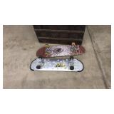 2 SKATEBOARDS WITH DECKS & WHEELS