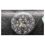 CAMBRIDGE GLASS CAKE PLATTER
