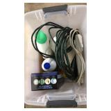 GARDEN HOSE, EXT. CORD, CLEANING SUPPLIES