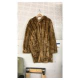MINK COAT WITH HOOD