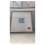 SNOWMEN LITHOGRAPH BY D. HOLMES