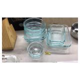 9 PC ASST SIZE PYREX