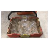 FLAT OF ASST. STEM WARE