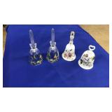 4 COLLECTOR BELLS