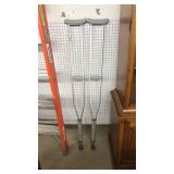 PAIR OF CRUTCHES