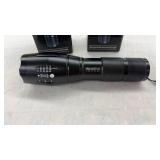 PAIR OF XT808 TACTICAL FLASHLIGHTS