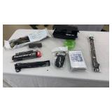 TRAY LOT OF ASST. SURVIVAL GEAR