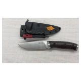 BUCK 863 SURVIVAL FIXED BLADE KNIFE W/SHEATH