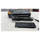 RECHARGABLE PERSONAL PROTECT. STUN GUN/FLASHLIGHT