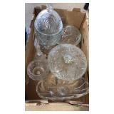 LOT OF ASST GLASSWARE