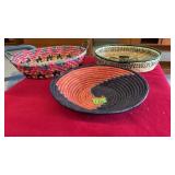 HAND WOVEN BASKETS