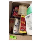 BOX OF ASST BOOKS