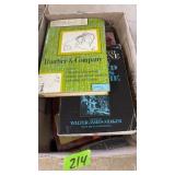 BOX OF ASST BOOKS