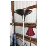 CHROME FLOOR LAMP
