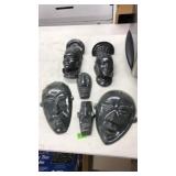 LOT OF ATLANTIC MOLD SCULPTURES: SIGNED M.MUHF